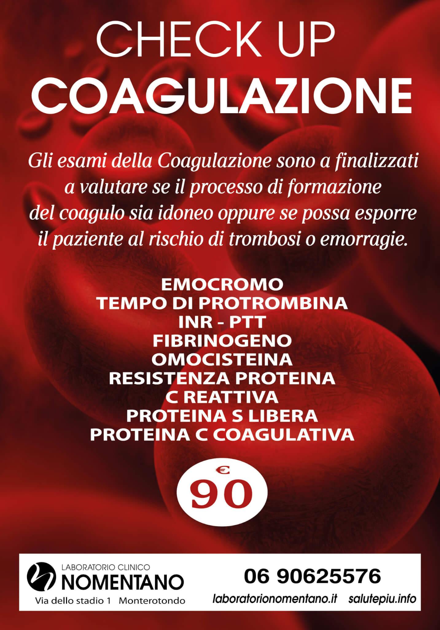check up lab coagulazione nomentano
