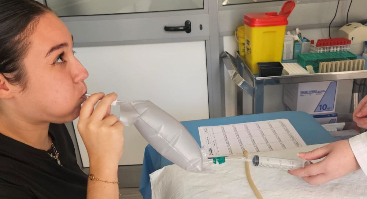 breath test lattosio